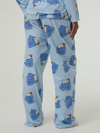 Peanuts x Skinnydip Snoopy Coat Pyjama Set with Scrunchie Lingerie & Nightwear Skinnydip London