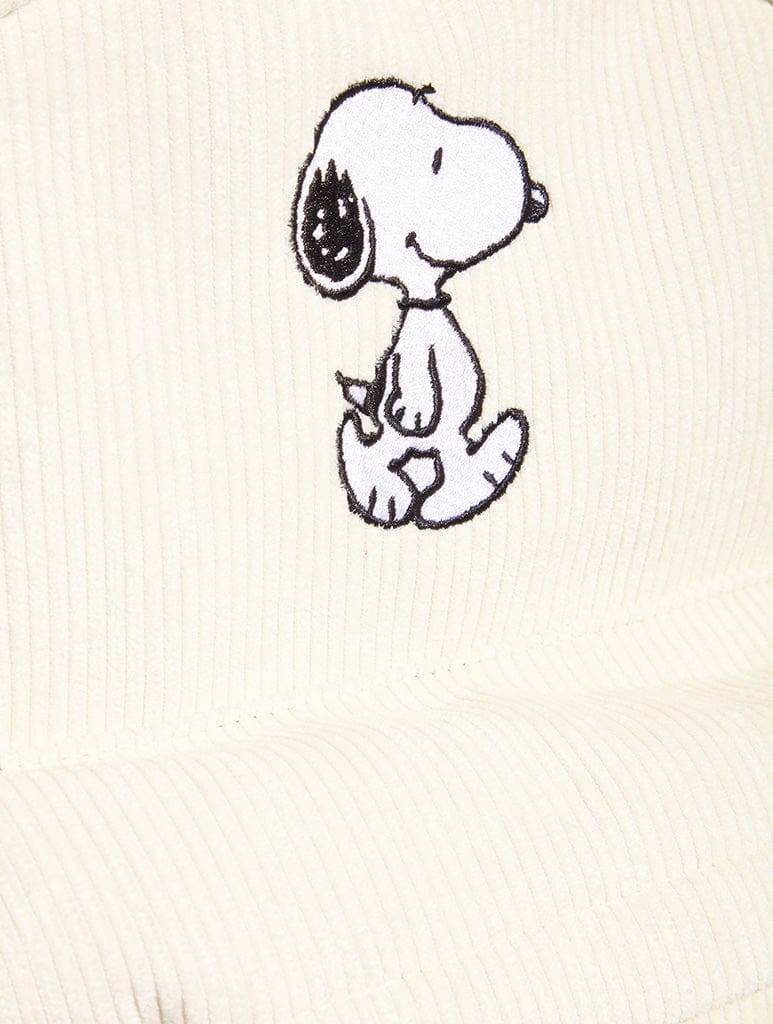 Peanuts x Skinnydip Snoopy Cord Backpack Bags Skinnydip London