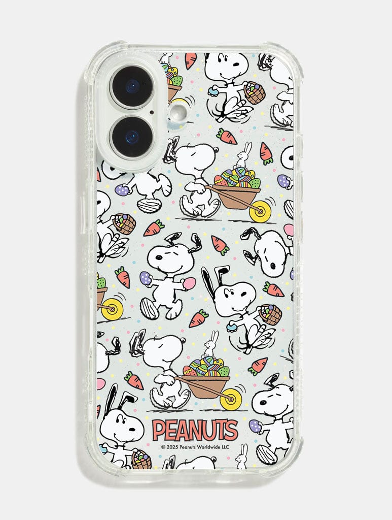 Peanuts x Skinnydip Snoopy Easter Carrot Shock iPhone Case Phone Cases Skinnydip London