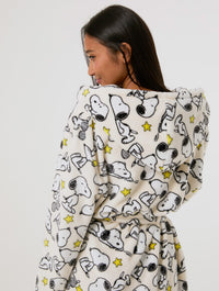 Peanuts x Skinnydip Snoopy Fleece Dressing Gown Lingerie & Nightwear Skinnydip London
