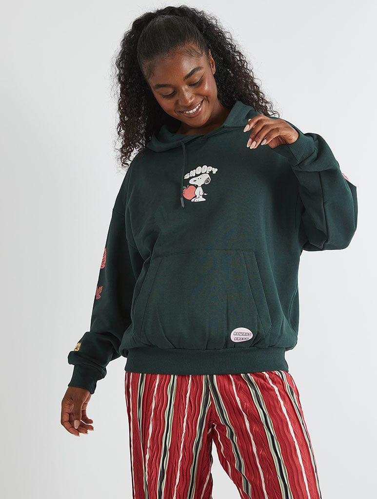 Peanuts x Skinnydip Snoopy Harvest Hoodie Hoodies & Sweatshirts Skinnydip London