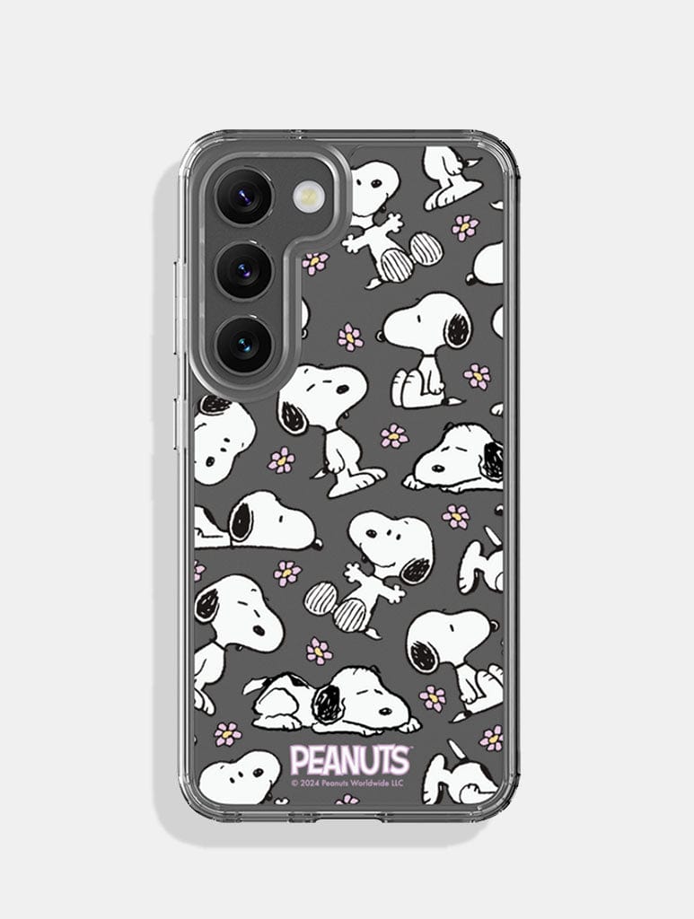 Coque iPhone SkinnyDip rose recyclée Royal Daisy Shock pour Coque iPhone SkinnyDip rose recyclée Royal Daisy Shock pour