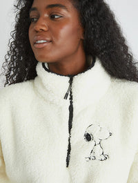Peanuts x Skinnydip Snoopy Longline Fleece Coats & Jackets Skinnydip London