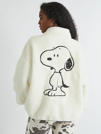 Peanuts x Skinnydip Snoopy Longline Fleece Coats & Jackets Skinnydip London