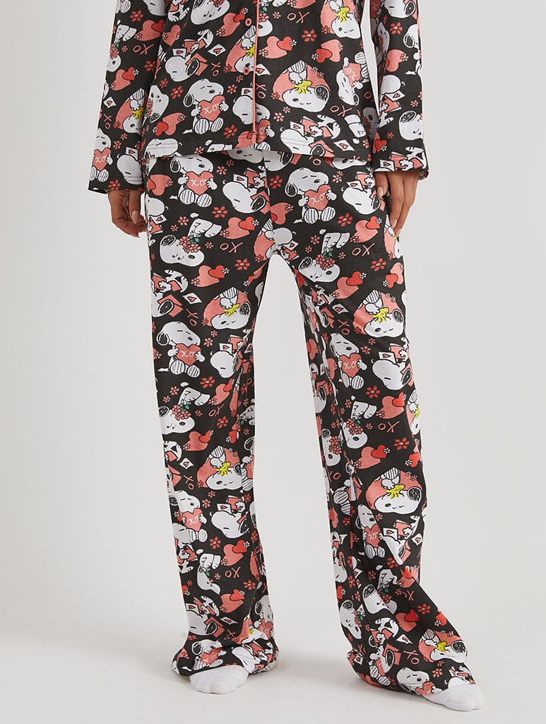 Peanuts x Skinnydip Snoopy Love Pyjama Set Lingerie & Nightwear Skinnydip London