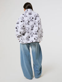 Peanuts x Skinnydip Snoopy Repeat Jacket Clothing : Jacket : Outerwear Skinnydip London