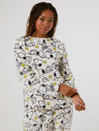 Peanuts x Skinnydip Snoopy Star Fleece Twosie Set Lingerie & Nightwear Skinnydip London