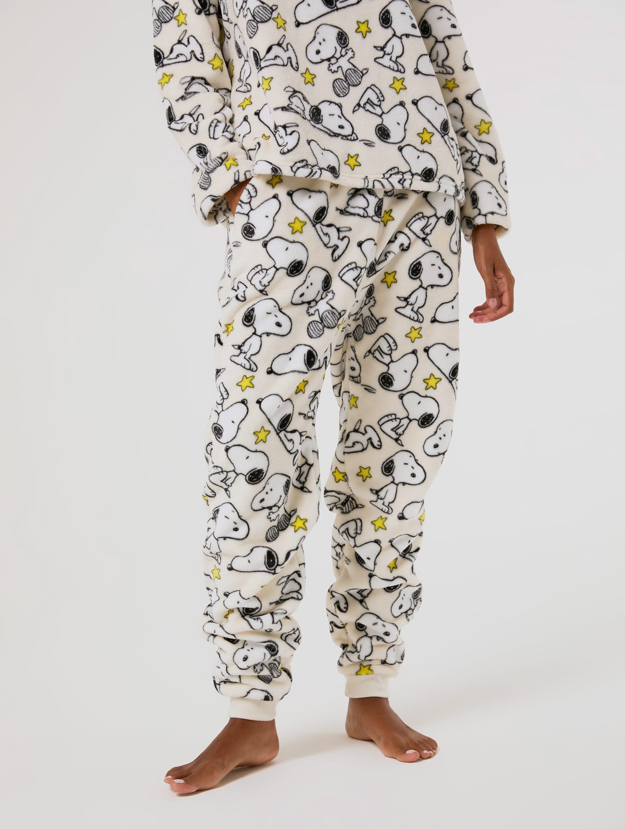 Peanuts x Skinnydip Snoopy Star Fleece Twosie Set Lingerie & Nightwear Skinnydip London