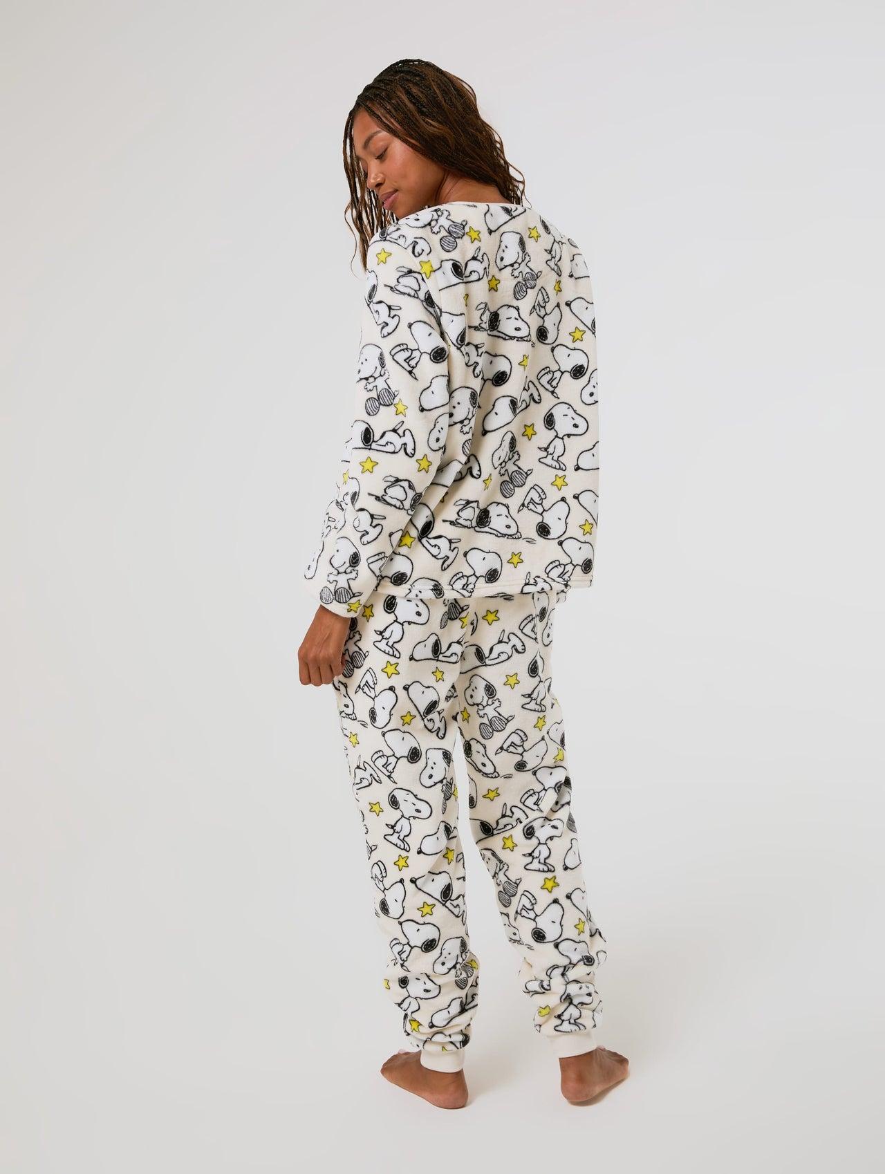 Peanuts x Skinnydip Snoopy Star Fleece Twosie Set Lingerie & Nightwear Skinnydip London