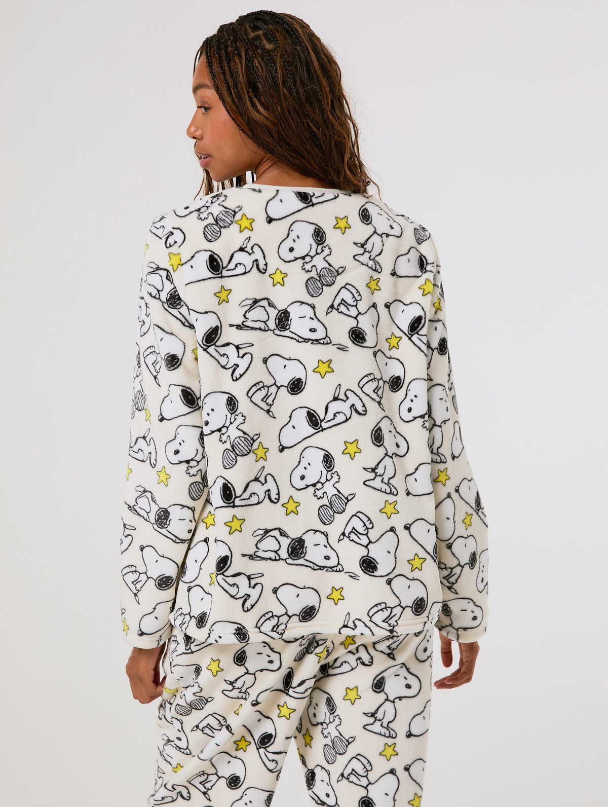 Peanuts x Skinnydip Snoopy Star Fleece Twosie Set Lingerie & Nightwear Skinnydip London