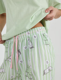 Peanuts x Skinnydip Snoopy Striped Pyjama Set Lingerie & Nightwear Skinnydip London