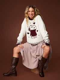 Peanuts x Skinnydip Snoopy Sweater Knitted Jumper Jumpers & Cardigans Skinnydip London