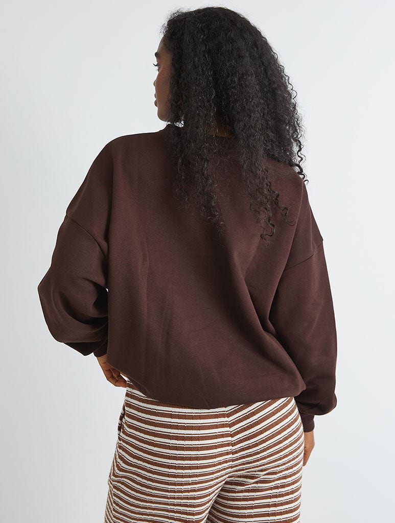 Peanuts x Skinnydip Snoopy Wrap Up Warm Sweatshirt Hoodies & Sweatshirts Skinnydip London