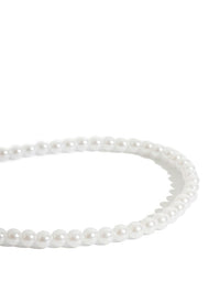 Pearl Beaded Phone Strap Phone Grips Custard London