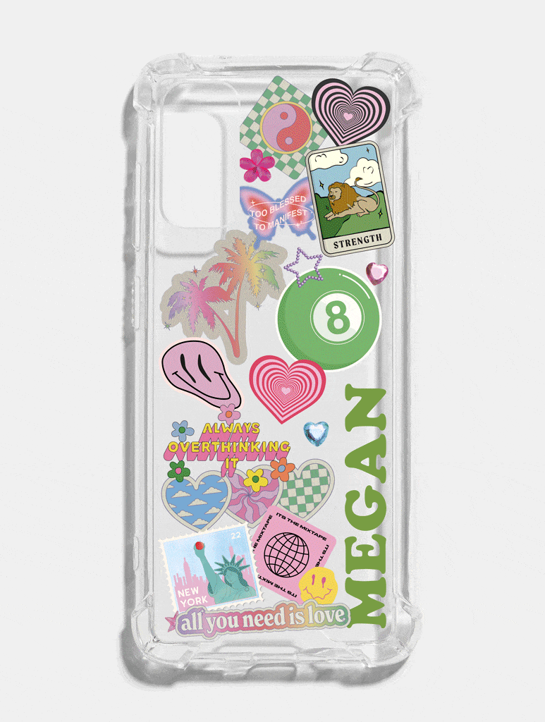 Personalised Clear Android Phone Case Phone Cases Skinnydip London