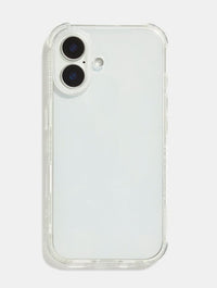 Personalised Clear Base Shock iPhone Case with Clear Camera Hole Phone Cases Skinnydip London