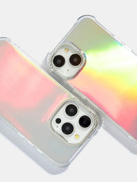 Personalised Holo Foil Shock iPhone Case Phone Cases Skinnydip London