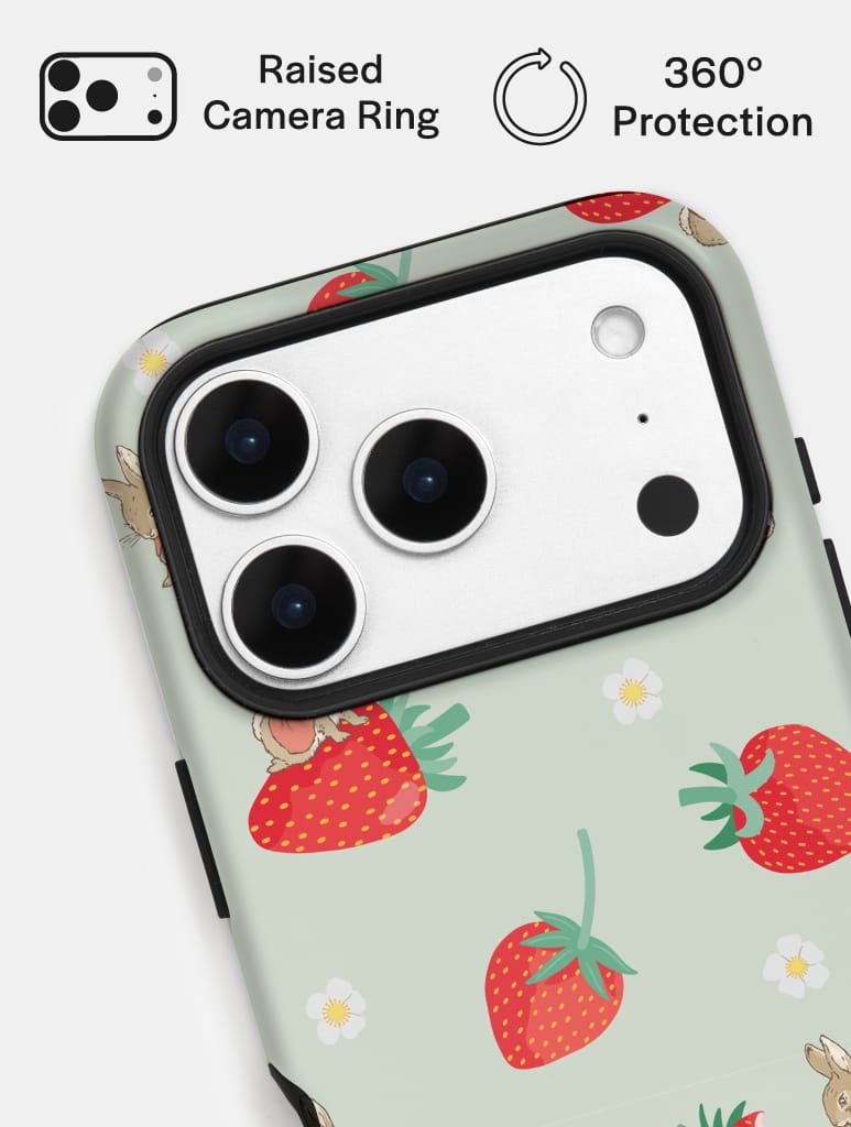 Peter Rabbit Strawberry Ultra Protective iPhone Case Phone Cases Skinnydip London
