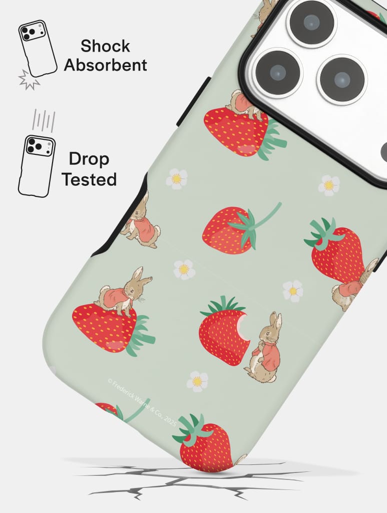 Peter Rabbit Strawberry Ultra Protective iPhone Case Phone Cases Skinnydip London