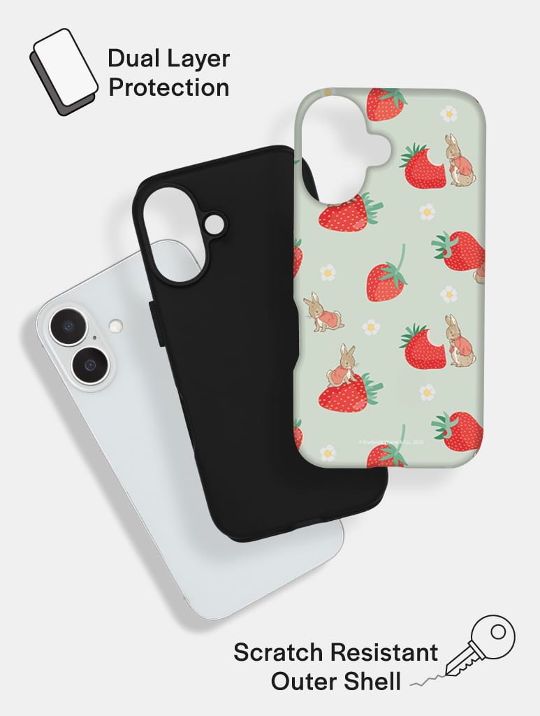 Peter Rabbit Strawberry Ultra Protective iPhone Case Phone Cases Skinnydip London