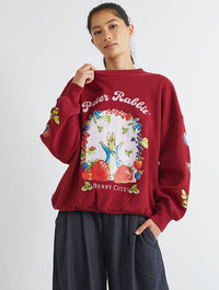 Peter Rabbit x Skinnydip Berry Cute Sweatshirt Hoodies & Sweatshirts Skinnydip London