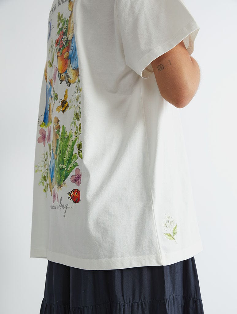 Peter Rabbit x Skinnydip Poster T-Shirt Tops & T-Shirts Skinnydip London