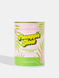 Pineapple Shower Steamer and Loofah Tin Body Care Skinnydip London