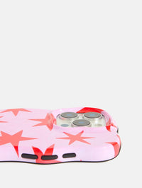 Pink and Red Stars Wiggle Ultra Protective iPhone Case Phone Cases Skinnydip London