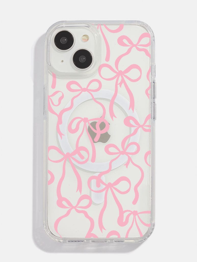 Pink Bows MagSafe iPhone Case Phone Cases Skinnydip London