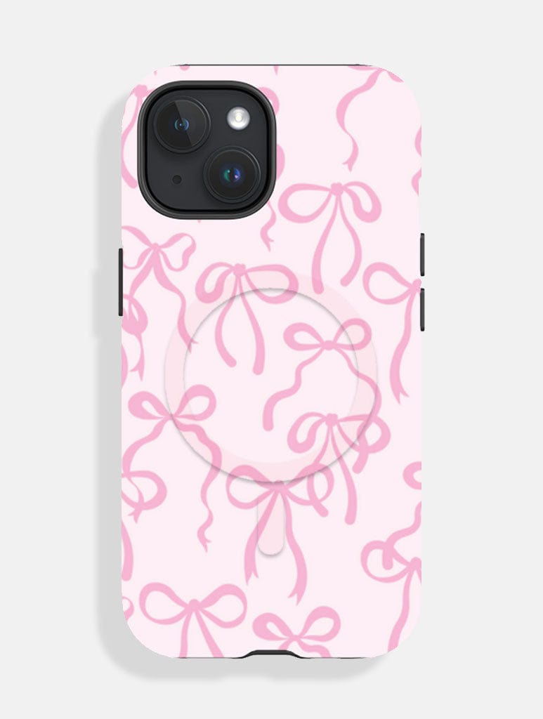 Pink Bows MagSafe Ultra Protective iPhone Case Phone Cases Skinnydip London