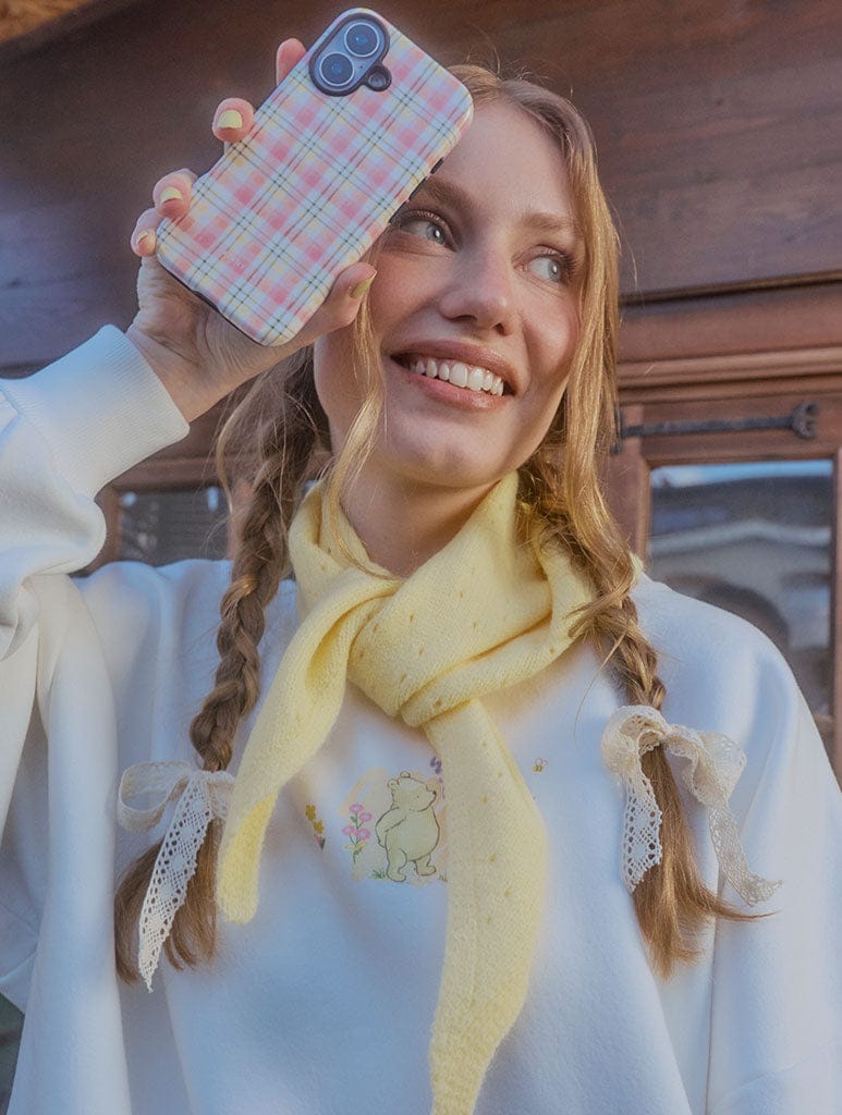Pink Cottagecore Gingham Ultra Protective iPhone Case Phone Cases Skinnydip London