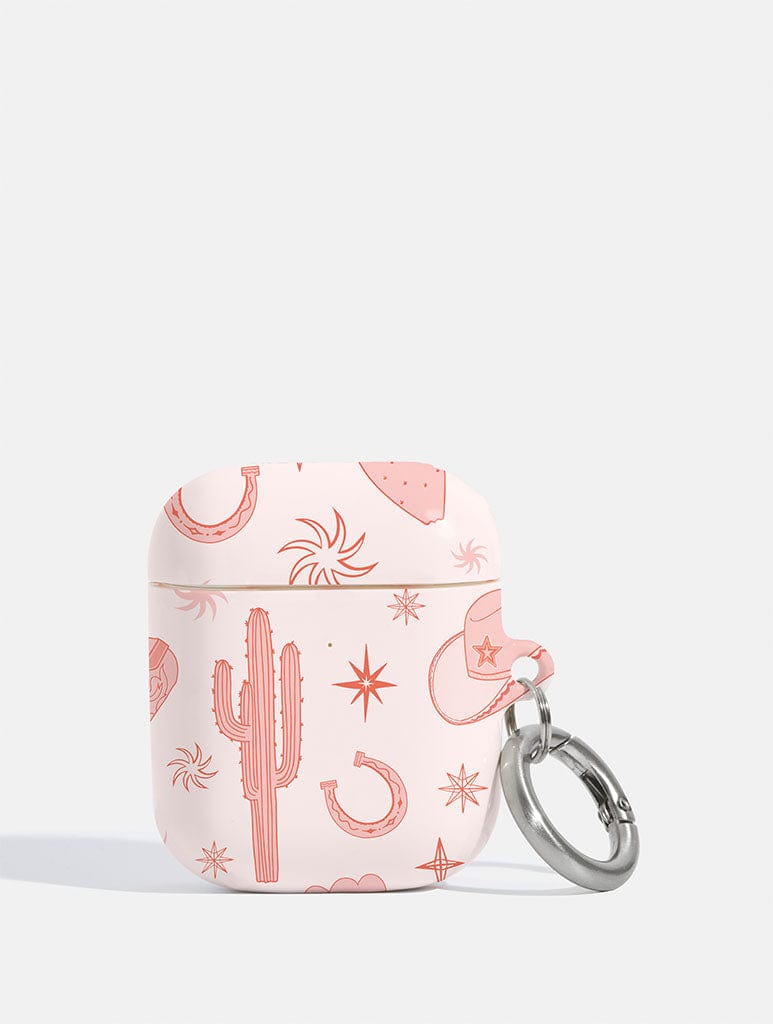 Pink Cowgirl AirPods Case AirPods Cases Skinnydip London