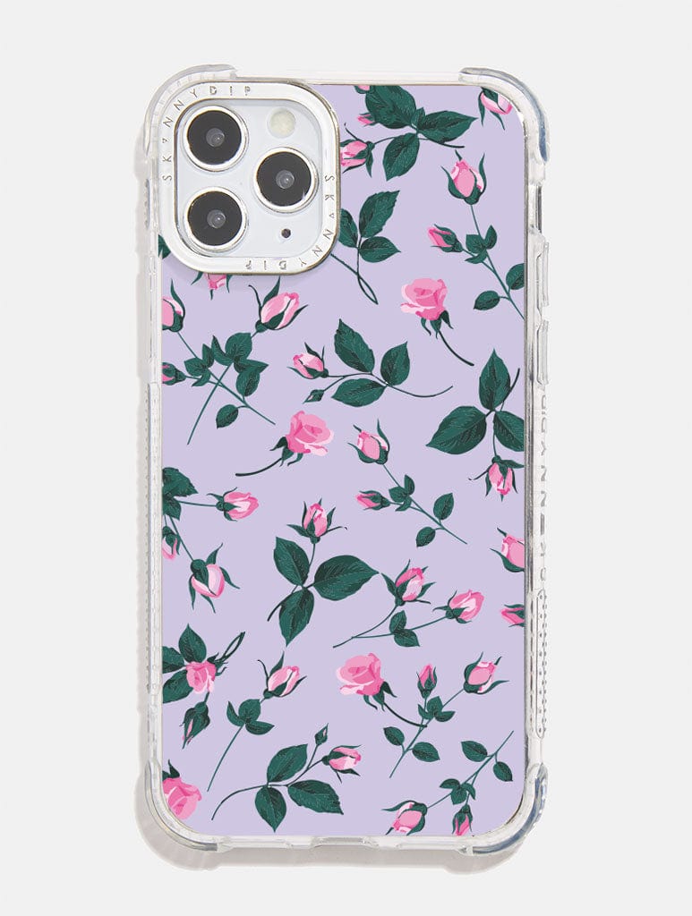 Pink Flower Vine Shock iPhone Case Phone Cases Skinnydip London