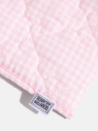 Pink Gingham Bow Laptop Sleeve Laptop Cases Skinnydip London