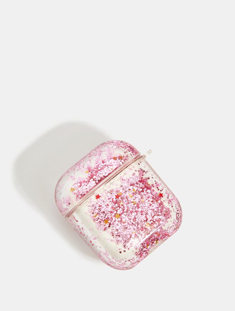 Pink Glitter AirPods Case AirPods Cases Skinnydip London