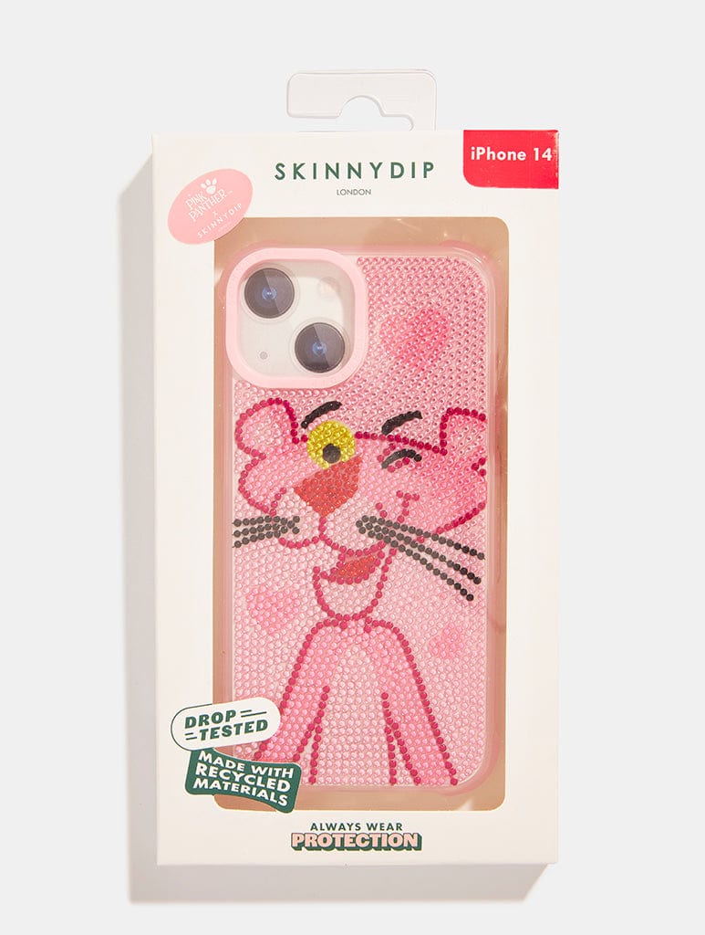 Pink Panther x Skinnydip Bling Shock Case Phone Cases Skinnydip London