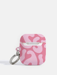 Pink Pattern AirPods Case AirPods Cases Skinnydip London