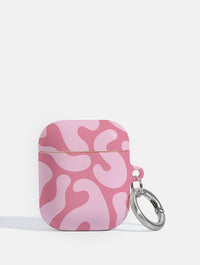 Pink Pattern AirPods Case AirPods Cases Skinnydip London
