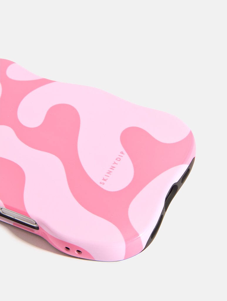 Pink Pattern Wiggle Ultra Protective iPhone Case Phone Cases Skinnydip London
