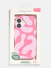 Pink Pattern Wiggle Ultra Protective iPhone Case Phone Cases Skinnydip London