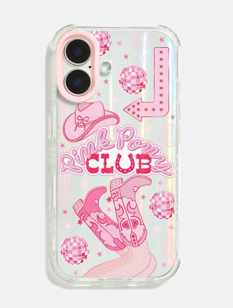 Pink Pony Club Shock iPhone Case Phone Cases Skinnydip London