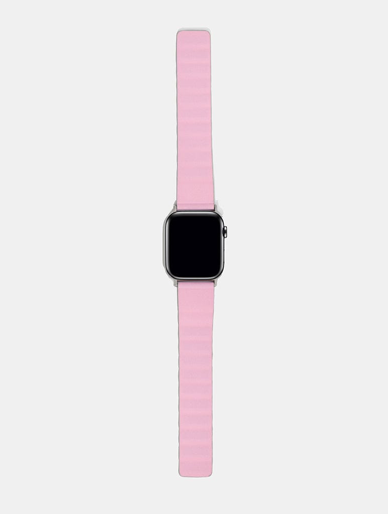 Pink Silicone Apple Watch Strap Watch Straps Skinnydip London