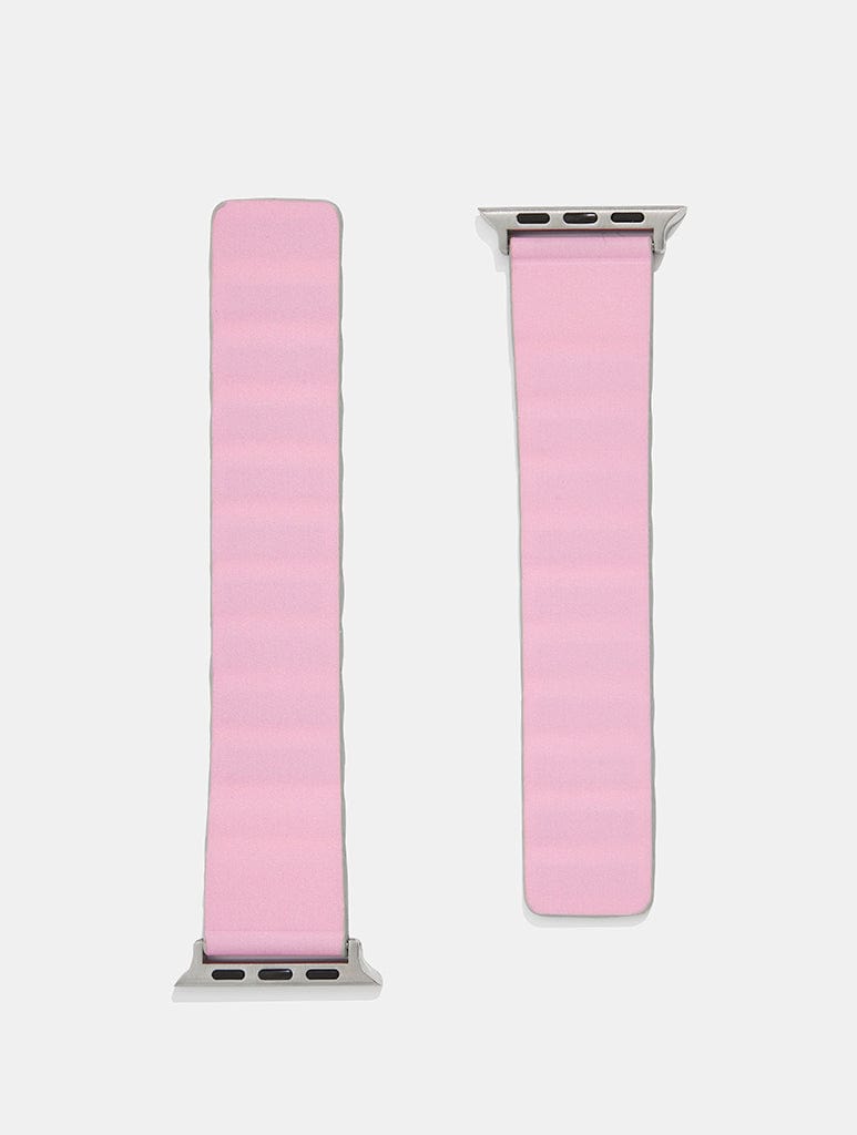 Pink Silicone Apple Watch Strap Watch Straps Skinnydip London