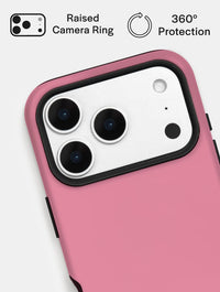 Pink Solid Colour Ultra Protective iPhone Case Phone Cases Skinnydip London