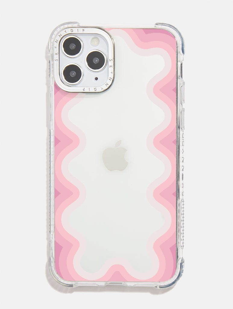 Pink Wiggle Shock iPhone Case Phone Cases Skinnydip London
