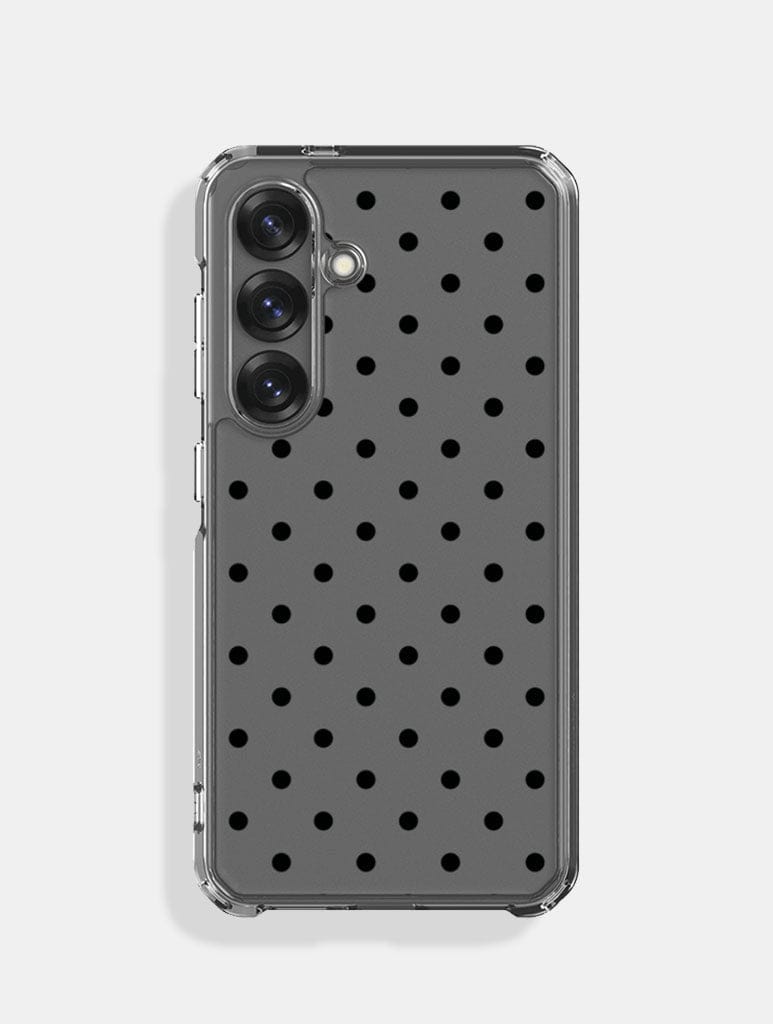 Polka Dot Black Samsung Case Phone Cases Skinnydip London