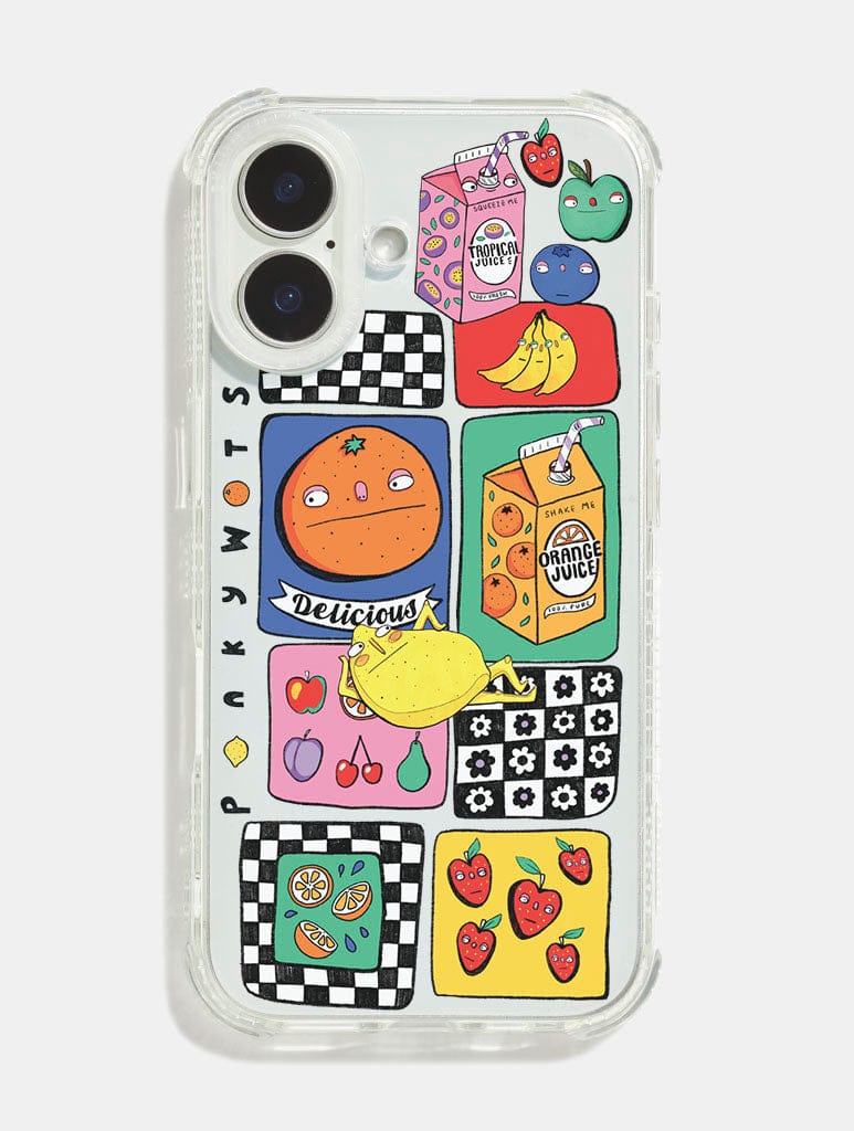 Ponky Wots x Skinnydip Feeling Fruity Shock iPhone Case Phone Cases Skinnydip London