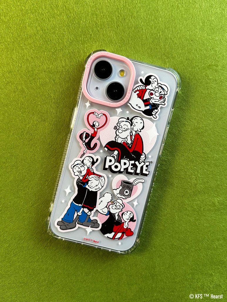 Popeye x Skinnydip Popeye & Olive Oil Shock iPhone Case Phone Cases Skinnydip London