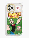 Popeye x Skinnydip Spinach Shock iPhone Case Phone Cases Skinnydip London