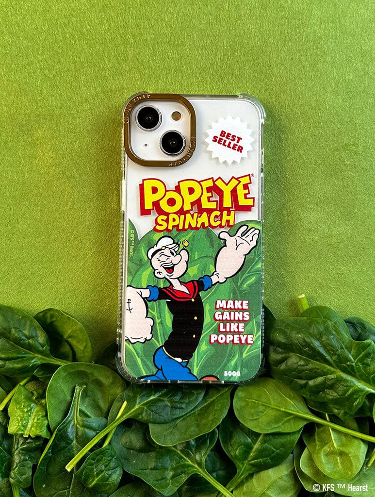 Popeye x Skinnydip Spinach Shock iPhone Case Phone Cases Skinnydip London